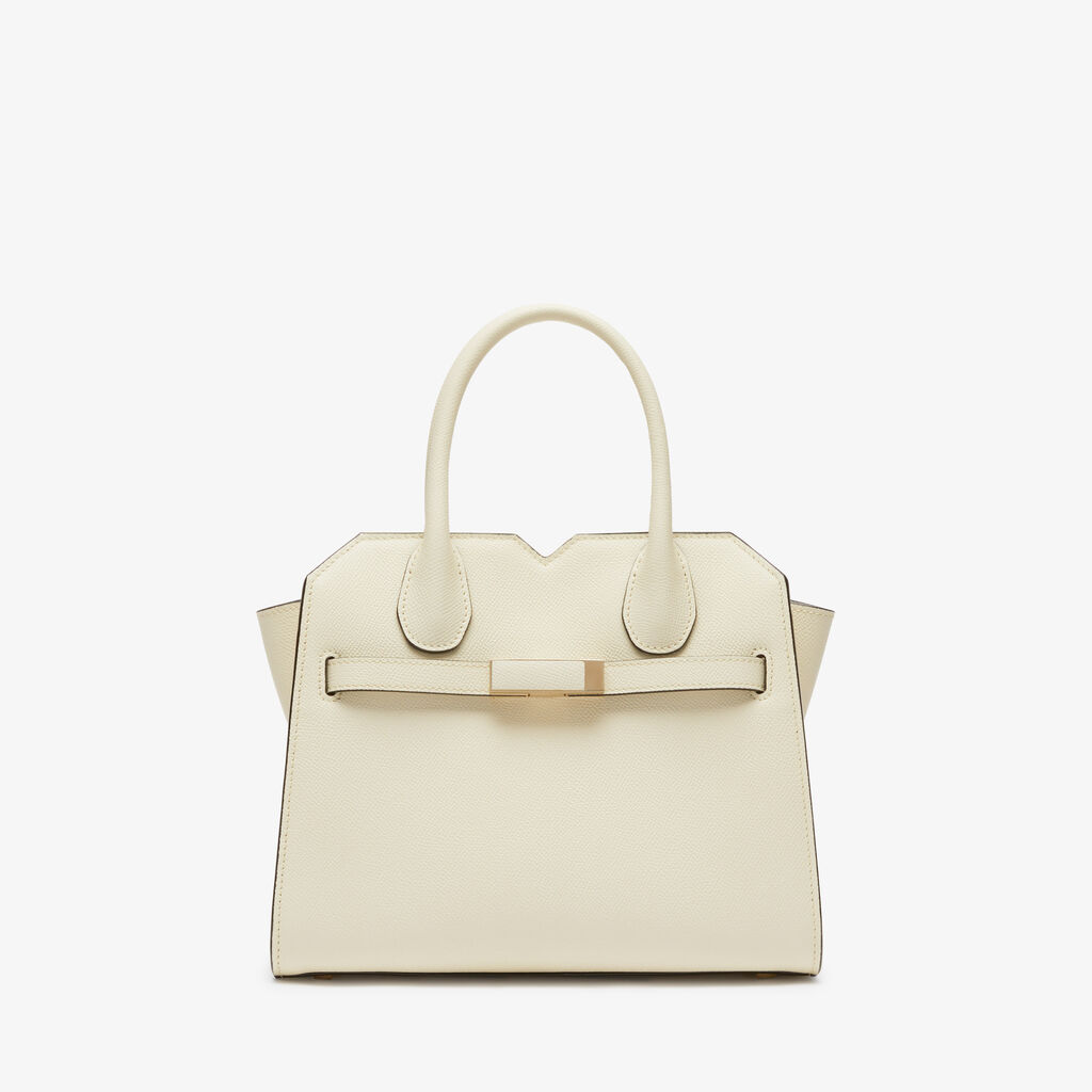 Valextra Borsa a mano da Donna Mini Bianca di Lusso | Valextra Promozione Limitata