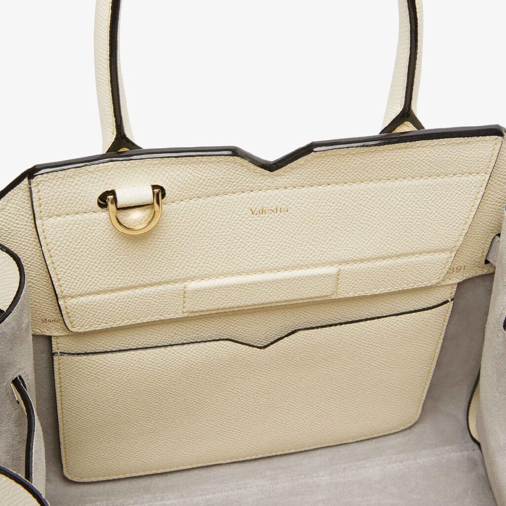 Valextra Borsa a mano da Donna Mini Bianca di Lusso | Valextra Promozione Limitata
