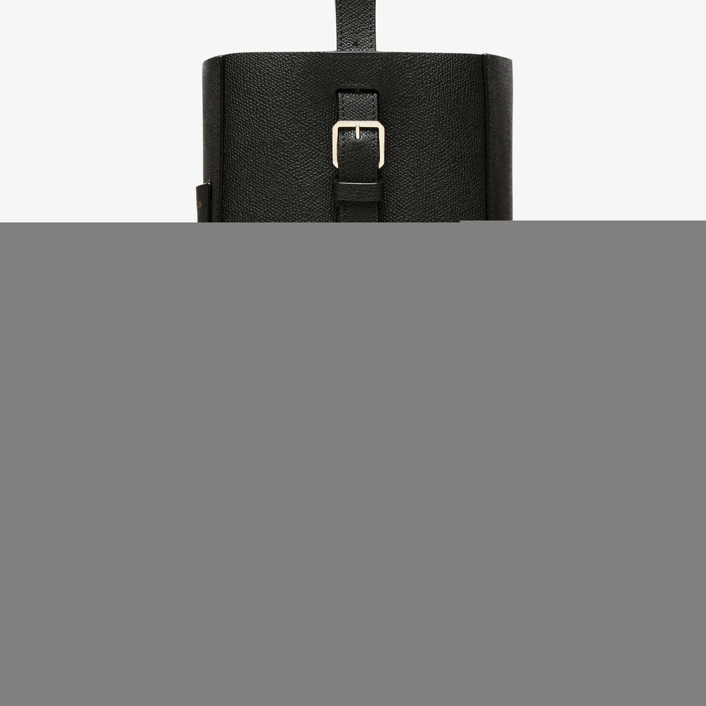 Valextra Borsa a secchiello da Donna in Media Pelle Nera | Valextra Soft Shopping Online