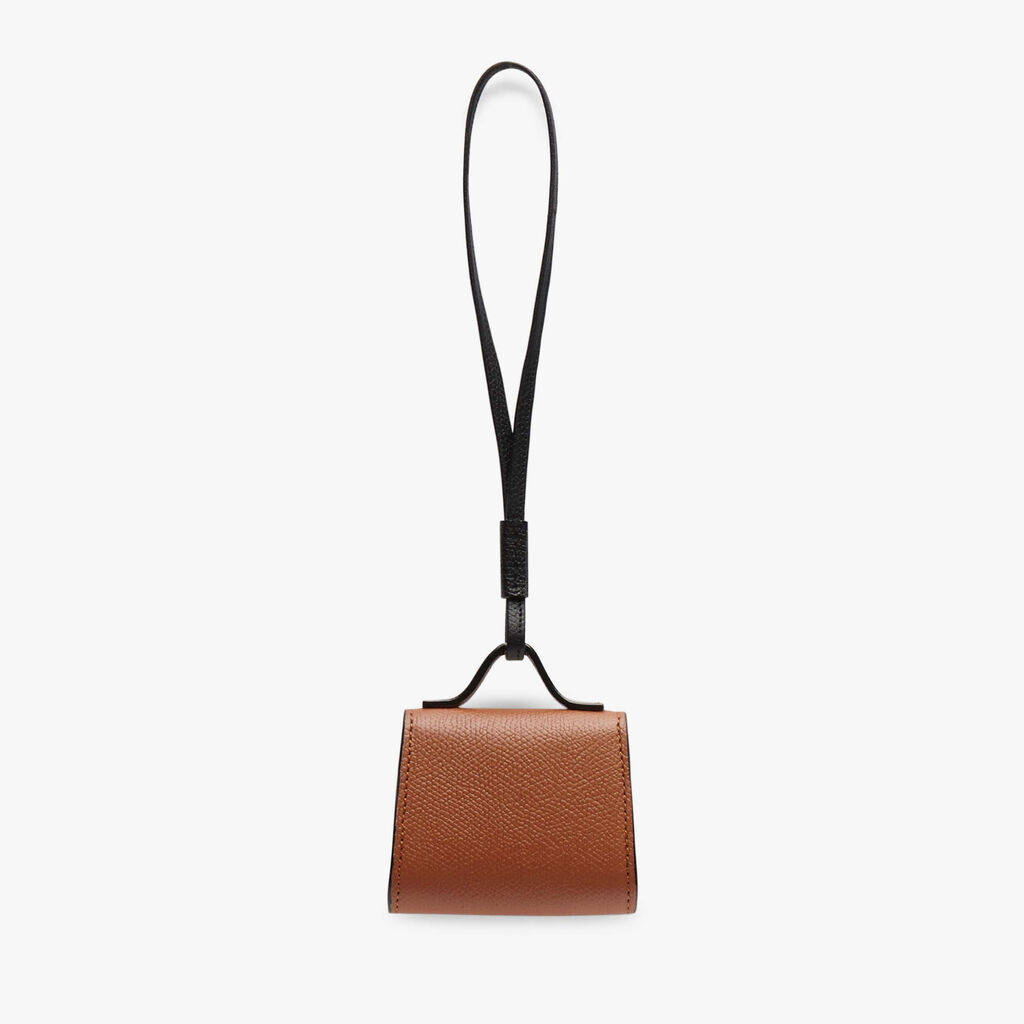 Valextra Charm per borsa da Donna in Pelle Marrone | Valextra Iside Convenienza