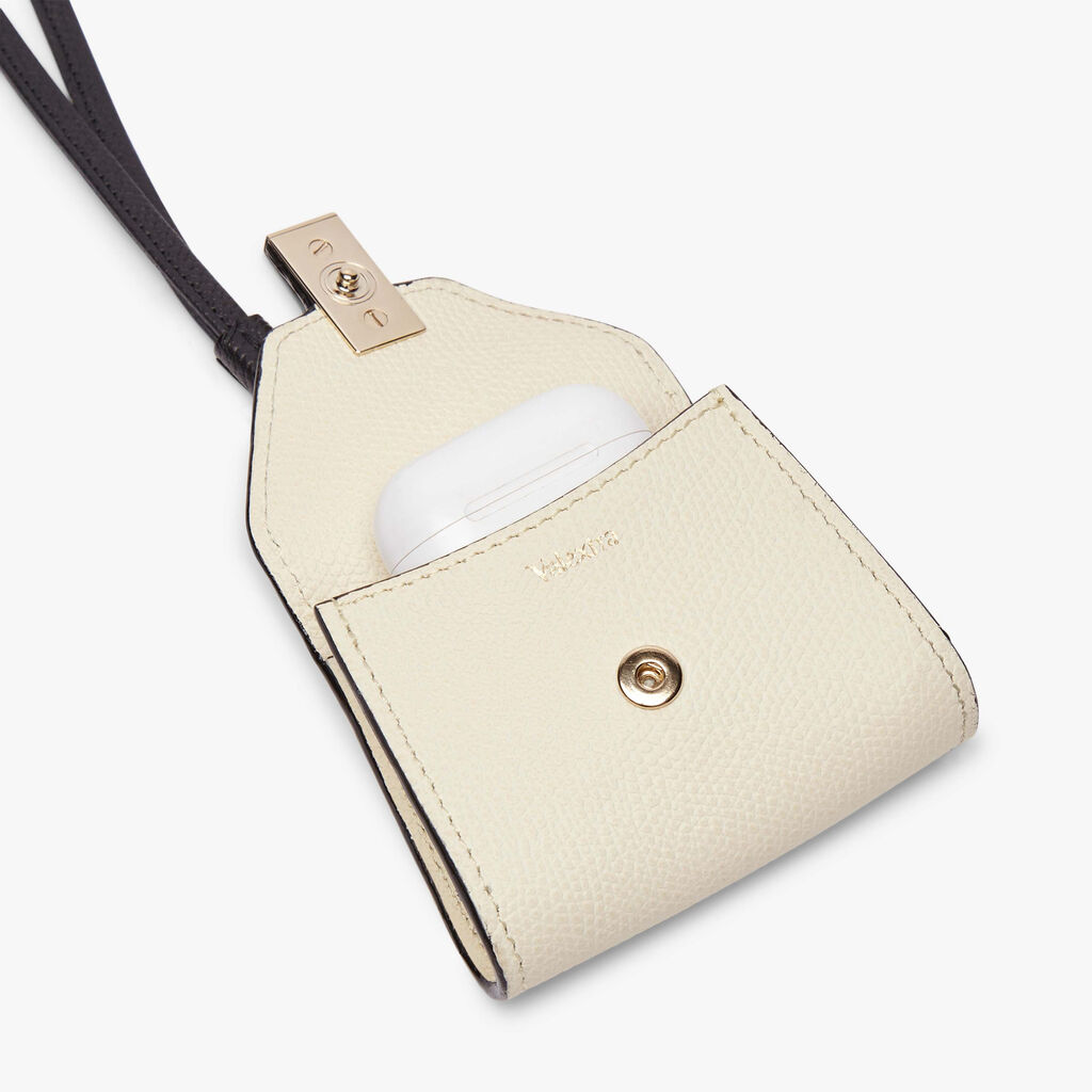 Valextra Charm borsa da Donna in Pelle Bianca e Nera | Valextra Iside Novità