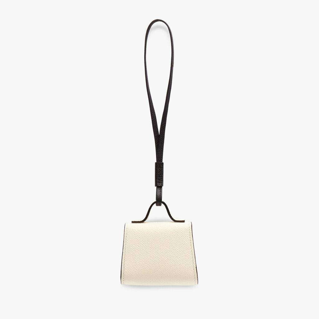 Valextra Charm borsa da Donna in Pelle Bianca e Nera | Valextra Iside Novità