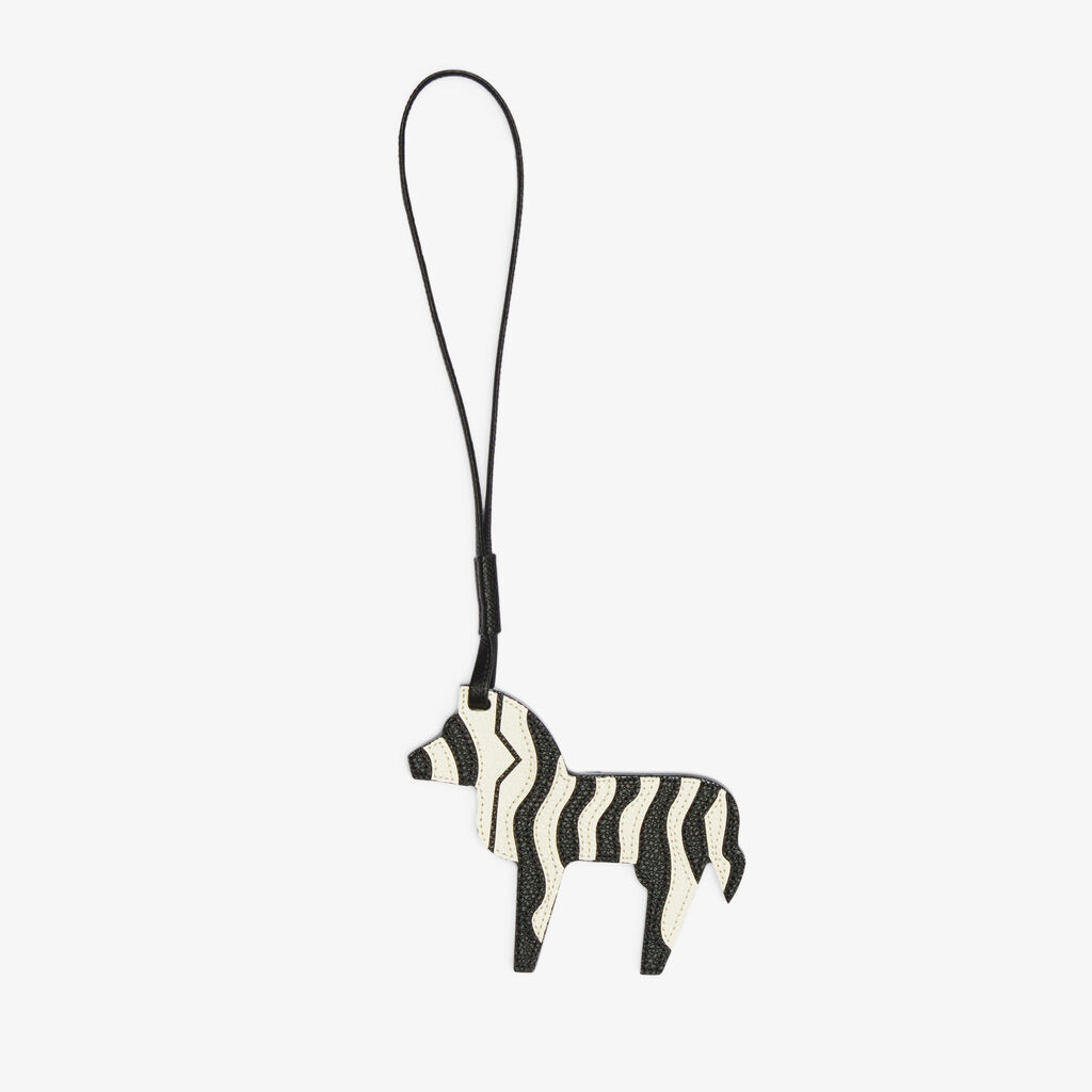 Valextra Ciondolo per borse a forma di zebra in Pelle | Valextra Online