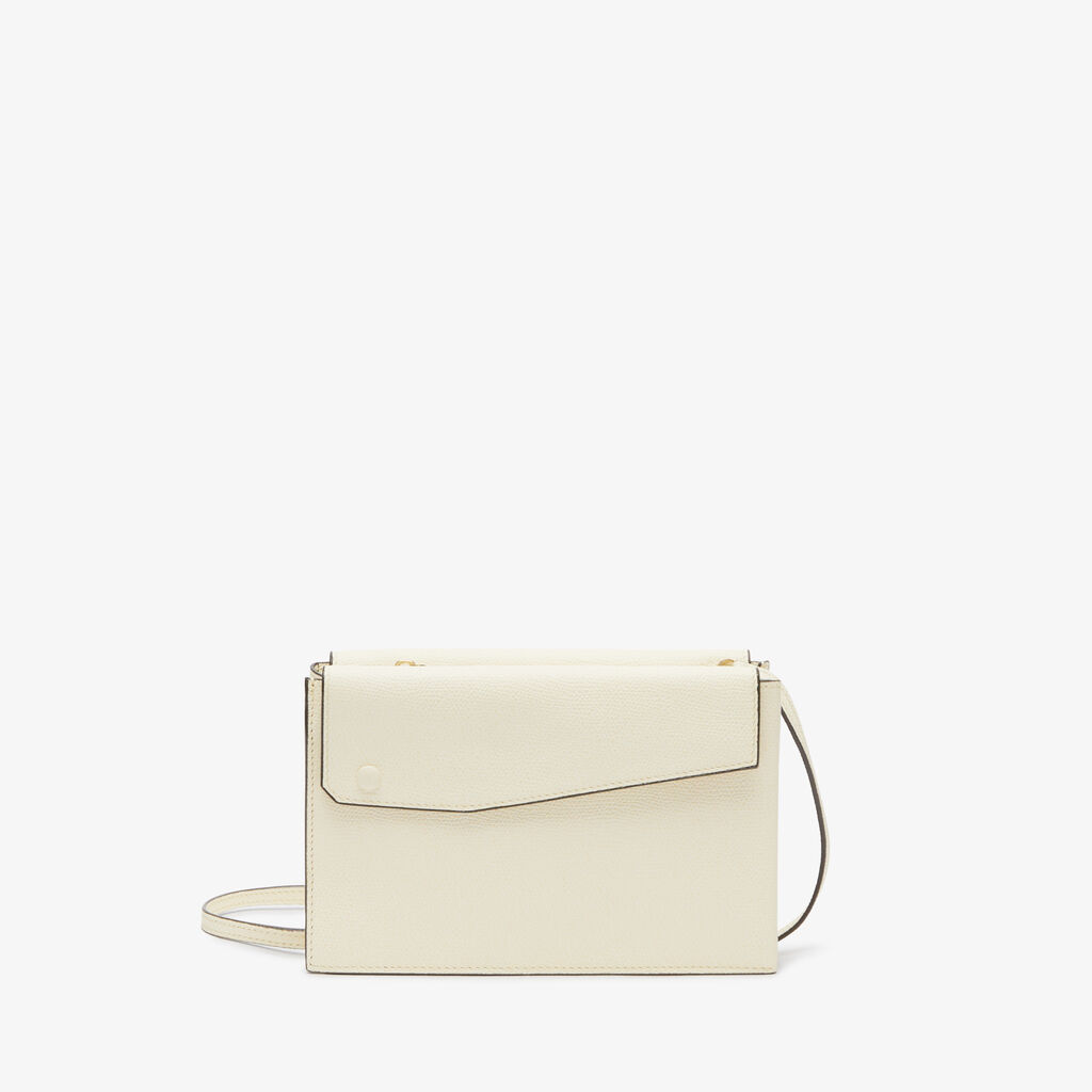 Valextra Borsetta piccola Mini in Pelle Bianca | Valextra Pocket