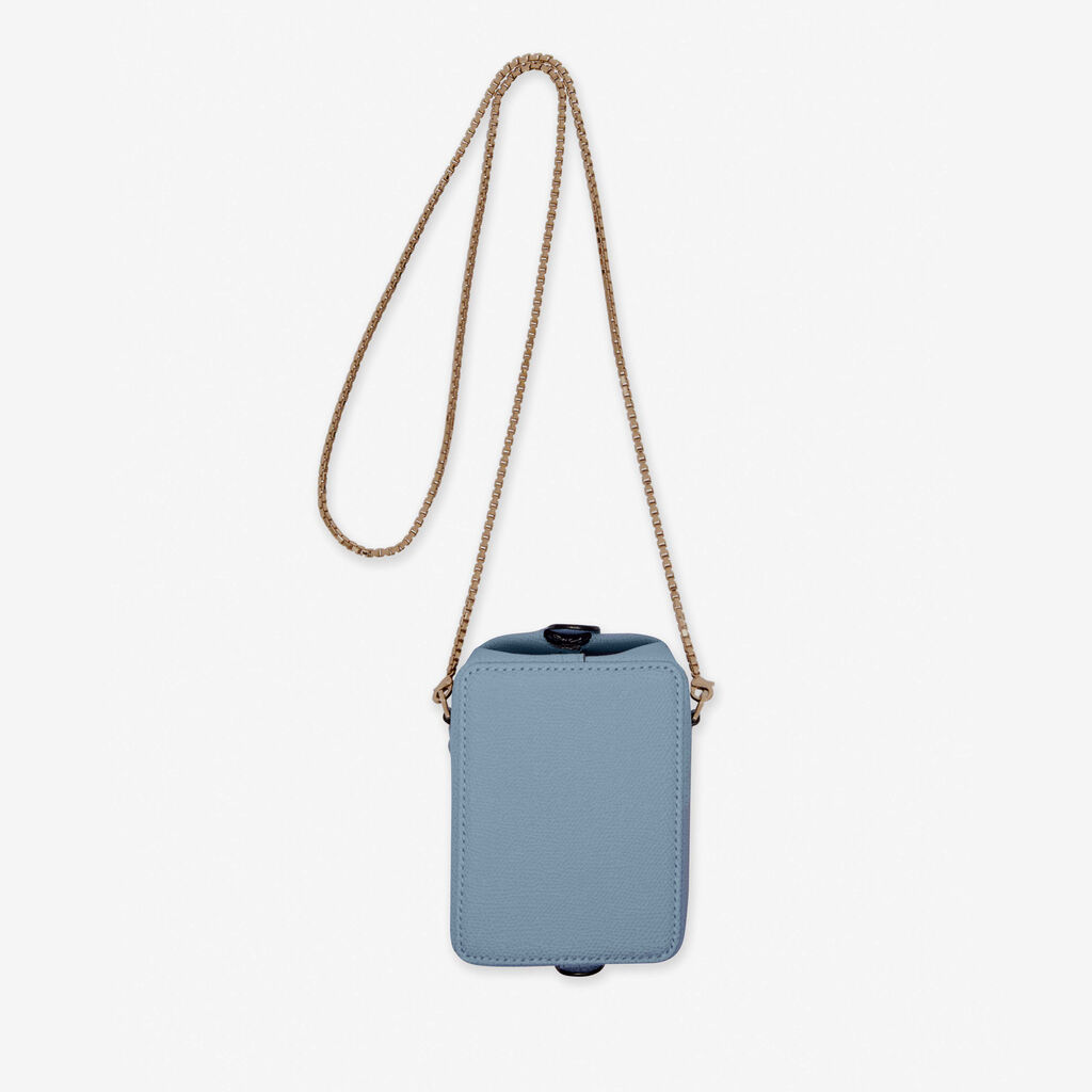 Valextra Borsa da viaggio in Pelle Azzurra | Valextra Tric Trac In Vendita