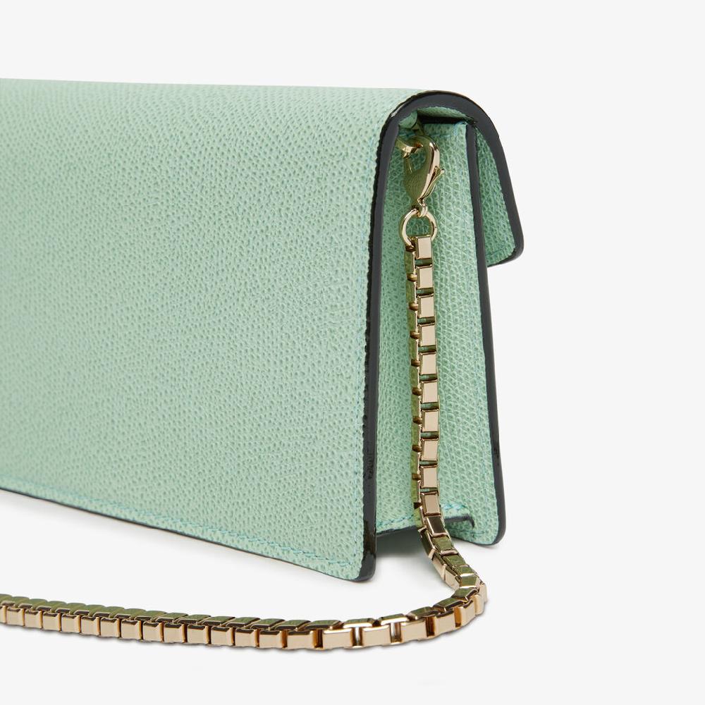 Valextra Borsetta clutch in Pelle con tracolla dorata | Valextra Iside Hotsell