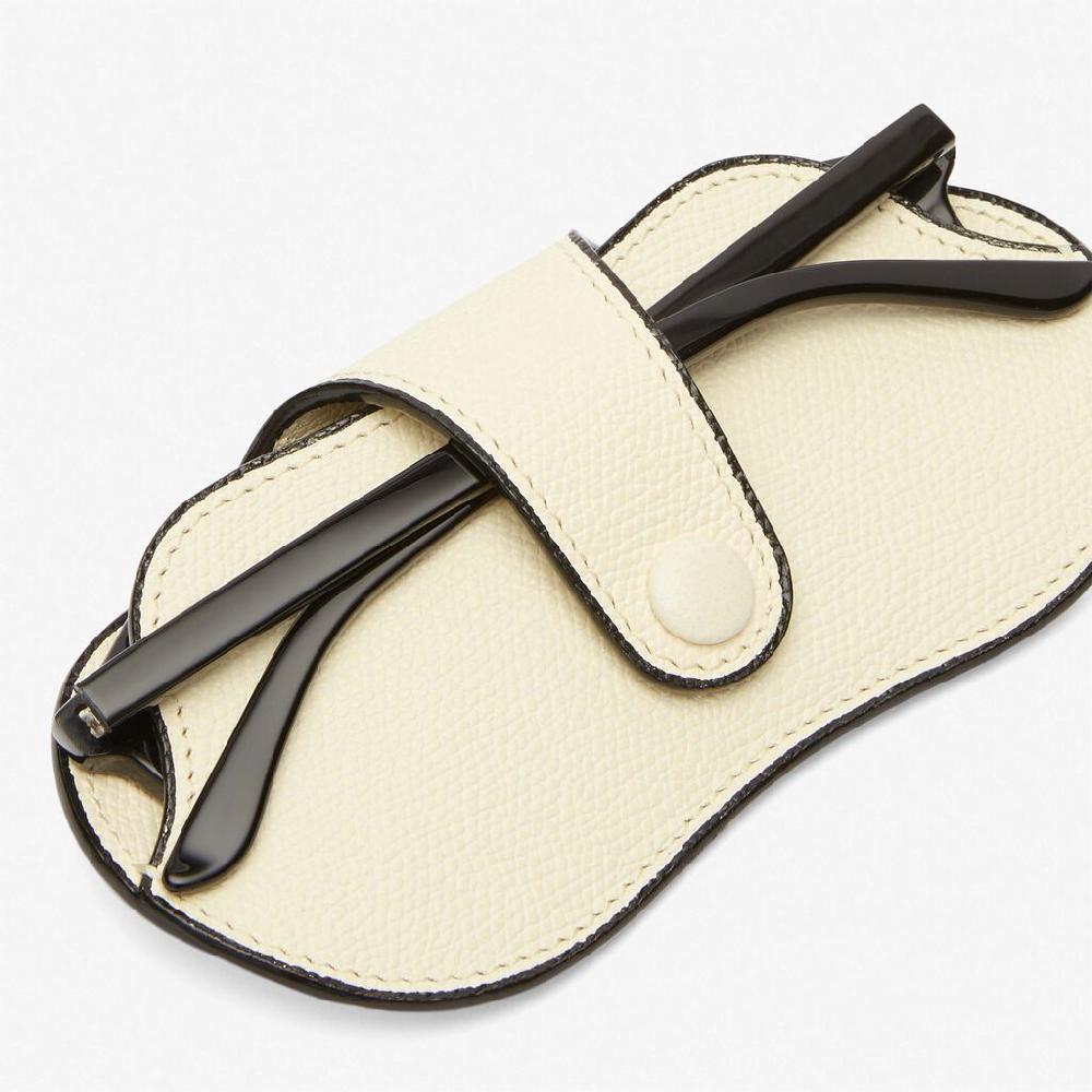 Valextra Custodia occhiali in Pelle Bianca | Valextra Moda