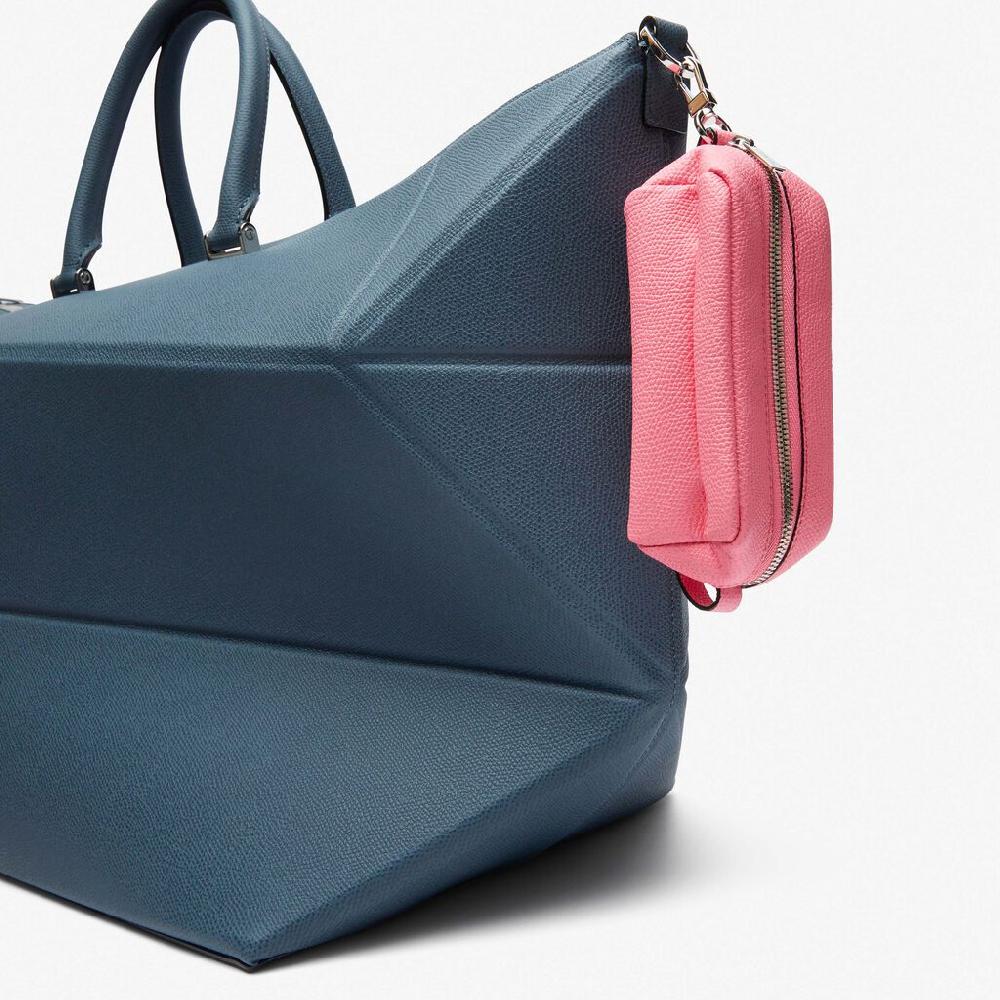 Valextra Micro beauty-case/Micro bag in Pelle Rosa | Valextra Acquista Ora