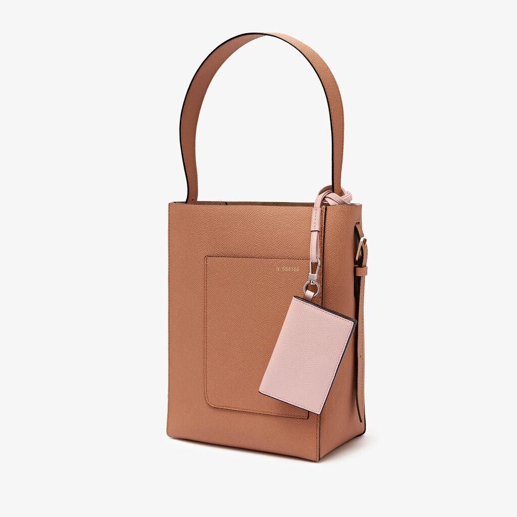 Valextra Porta carte con laccio da Donna in Pelle Rosa | Valextra Prezzo Ridotto