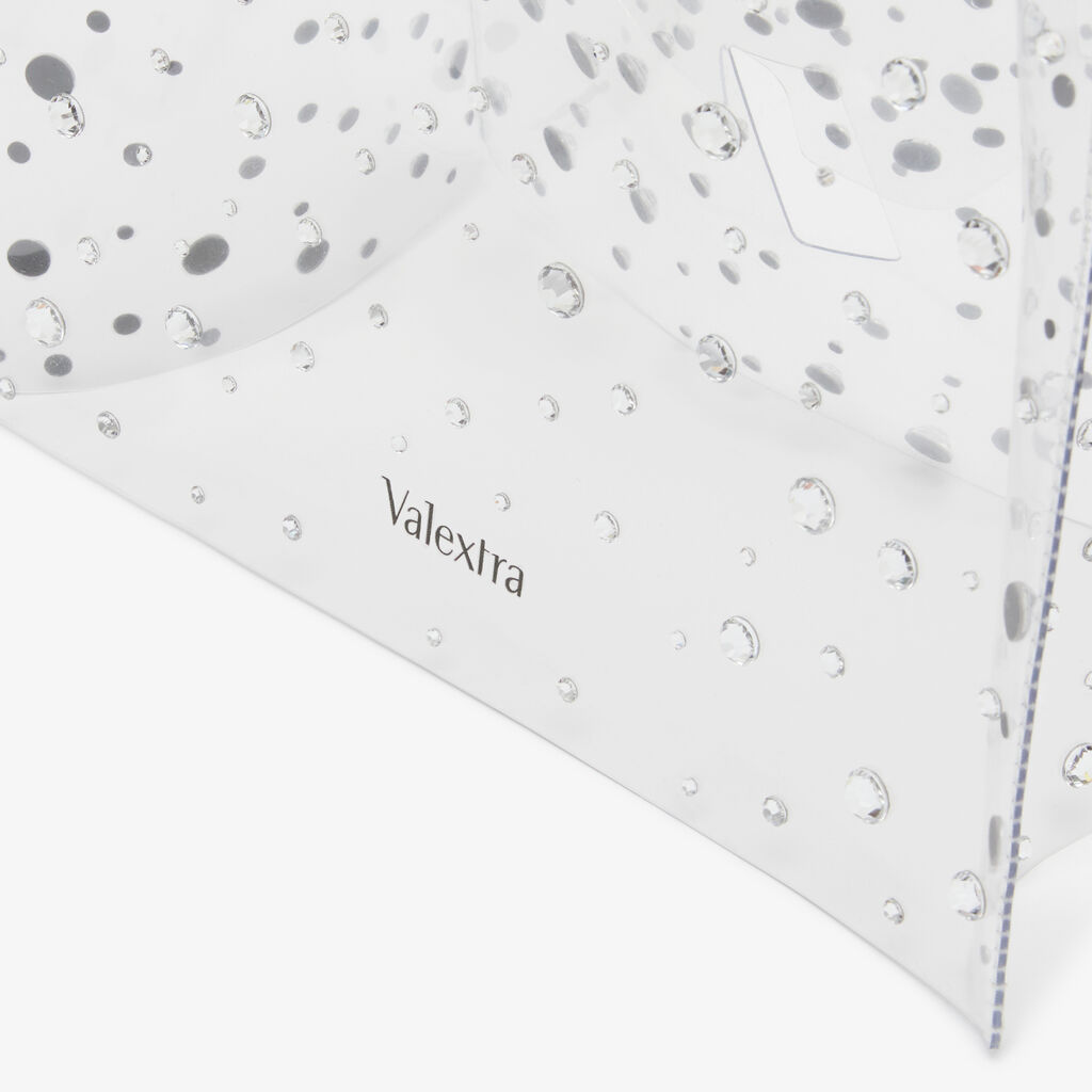 Valextra Impermeabile borsa Donna Trasparente e Argento | Valextra Iside In Linea