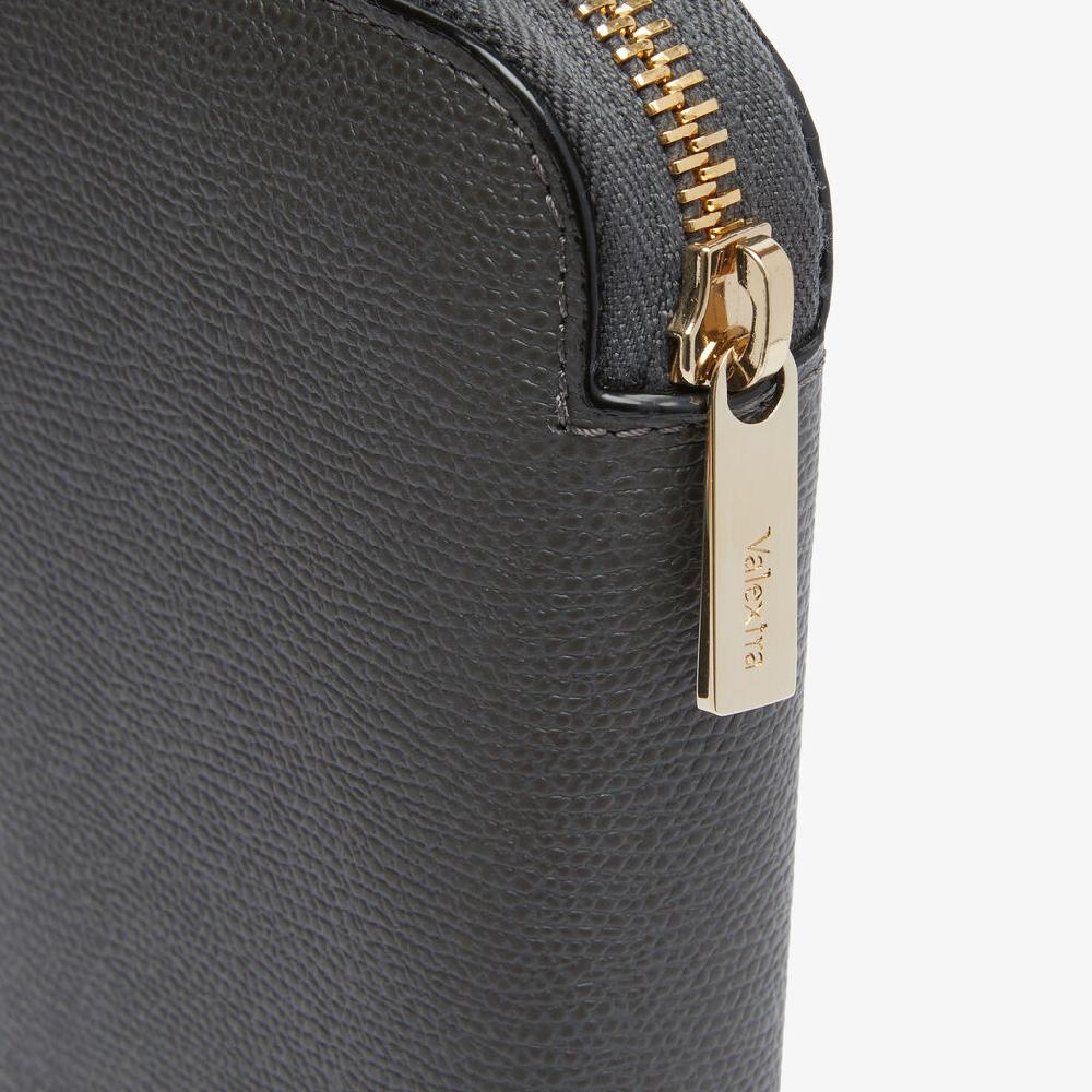 Valextra Portafoglio da Donna di Lusso in Pelle Grigia | Valextra Zip Around Acquista Ora