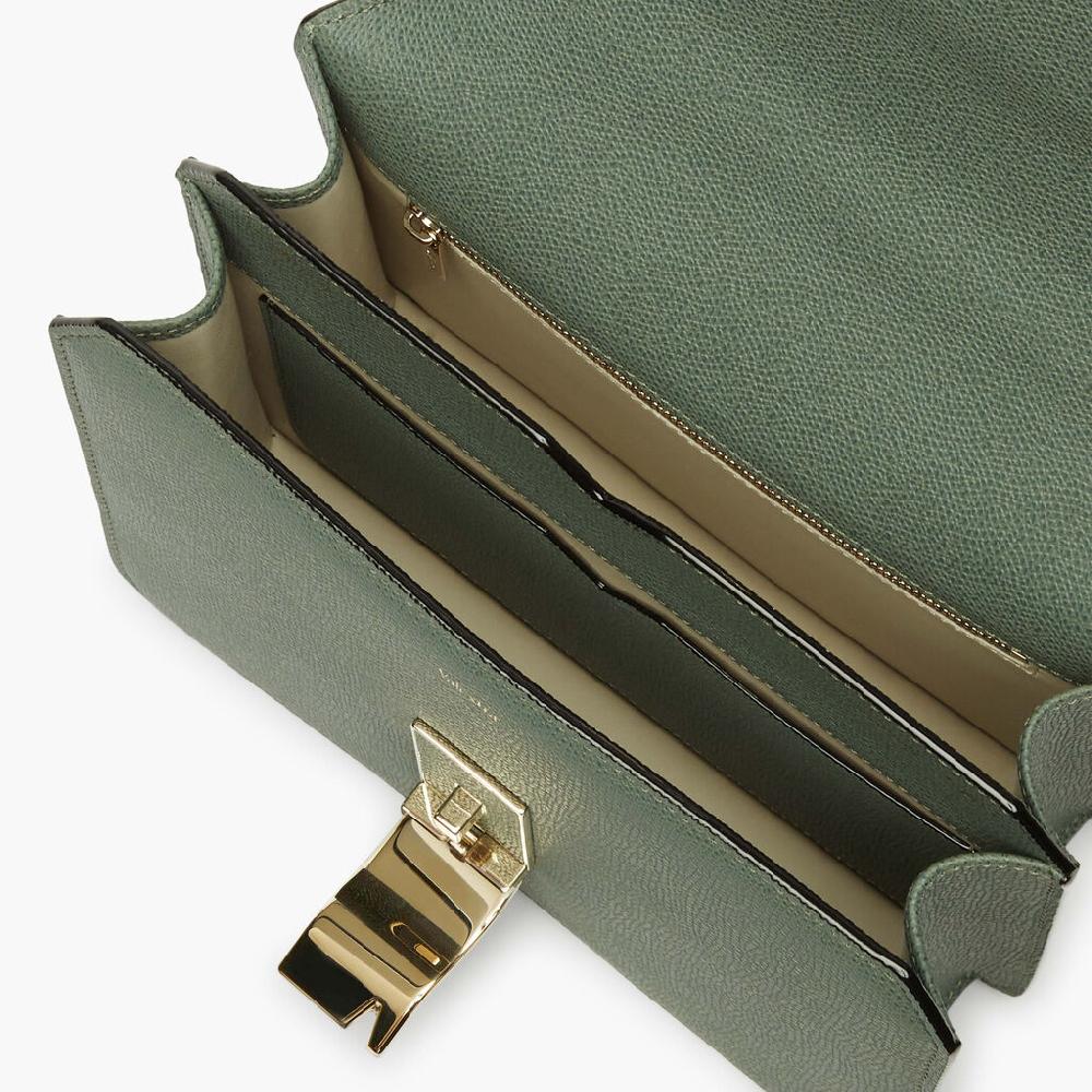 Valextra Borsetta a tracolla da Donna in Pelle Verde | Valextra Hotsell