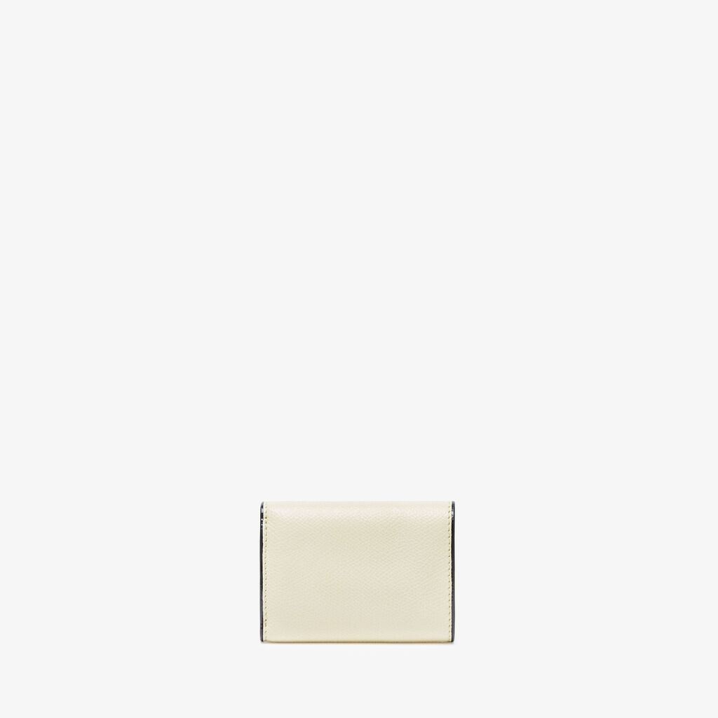 Valextra Portafoglio compatto Bifold in Pelle Bianca | Valextra Offerte