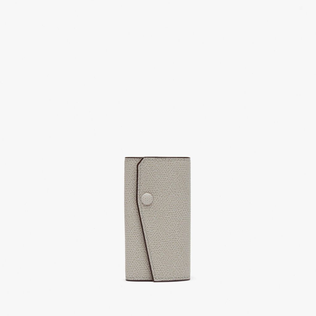 Valextra Portachiavi in Pelle Grigio chiaro | Valextra