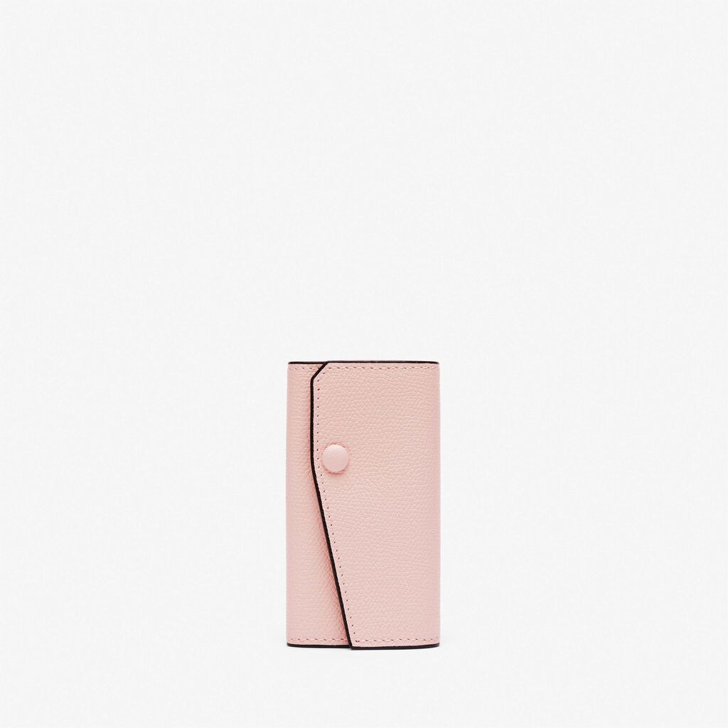 Valextra Portachiavi in Pelle Rosa | Valextra