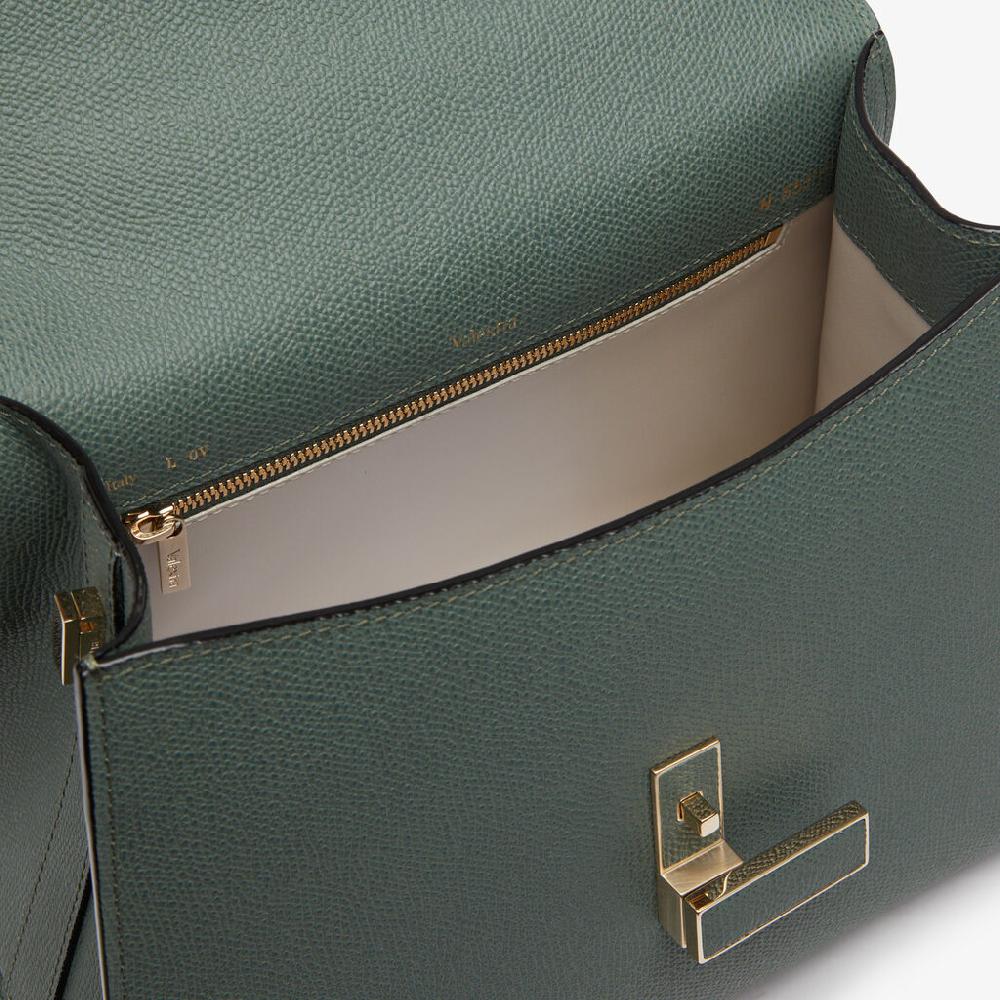 Valextra Borsa a mano da Donna in Pelle Verde di Lusso | Valextra Iside In Saldo