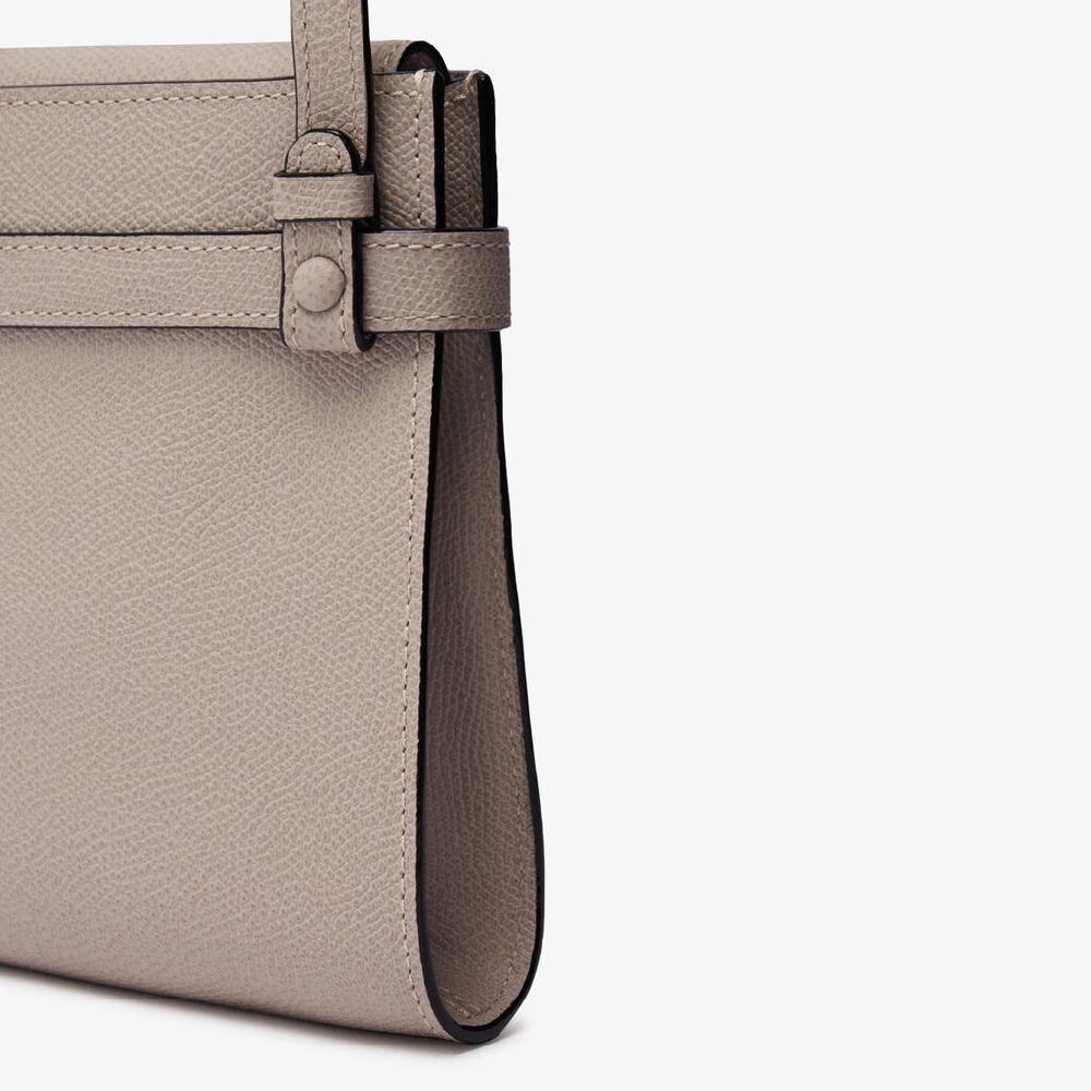 Valextra Borsa piccola da Donna in Pelle Rosa Nude | Valextra Brera Nuovo