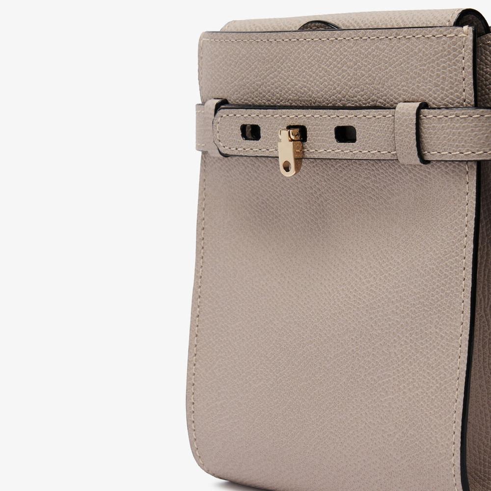 Valextra Borsa piccola da Donna in Pelle Rosa Nude | Valextra Brera Nuovo