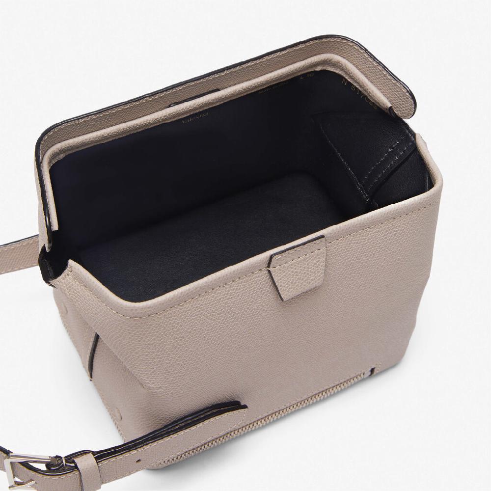 Valextra Borsa a tracolla Mini in Pelle Rosa Nude | Valextra Tric Trac Soddisfazione Garantita