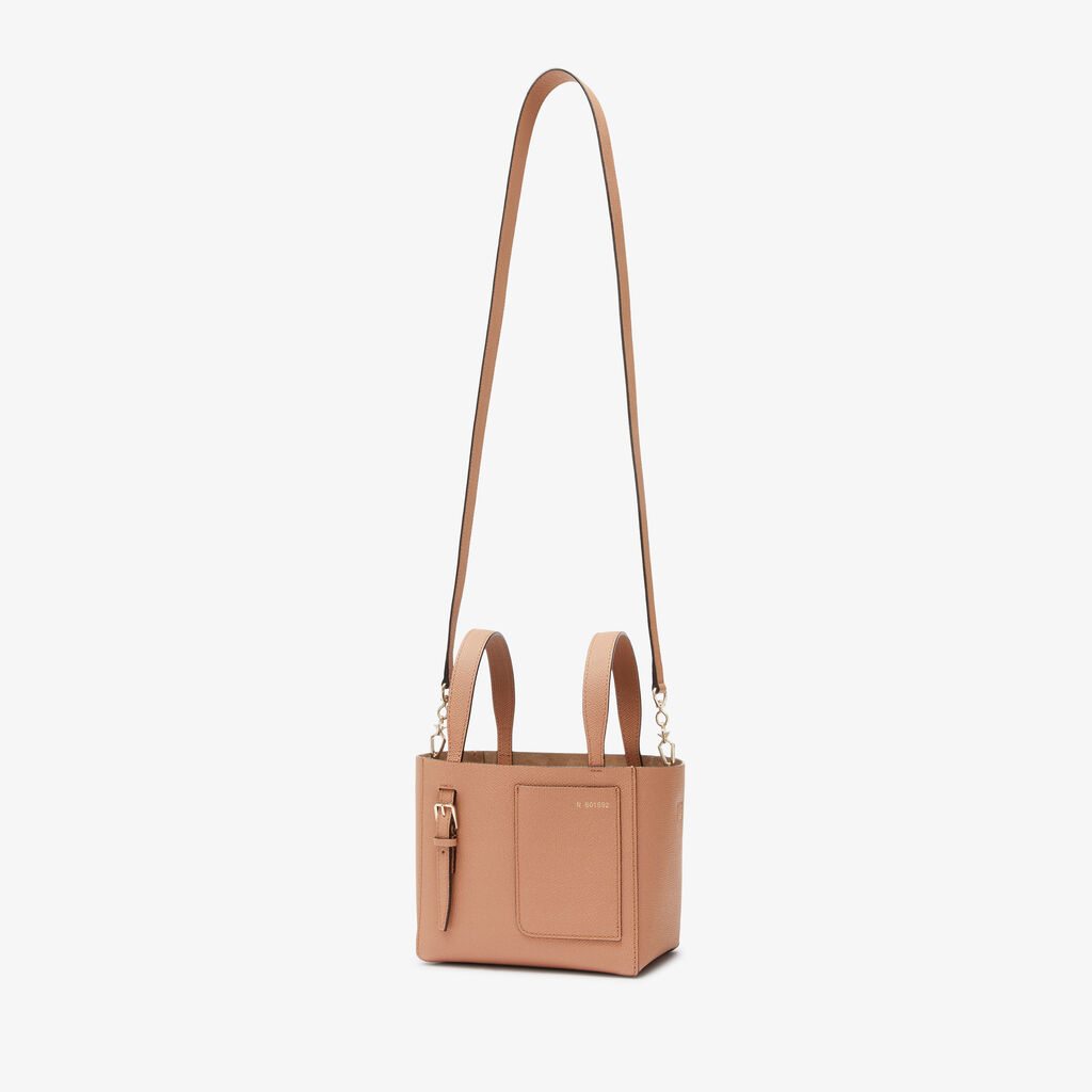 Valextra Borsa a secchiello da Donna di Lusso in Pelle Marrone | Valextra Soft Convenienza