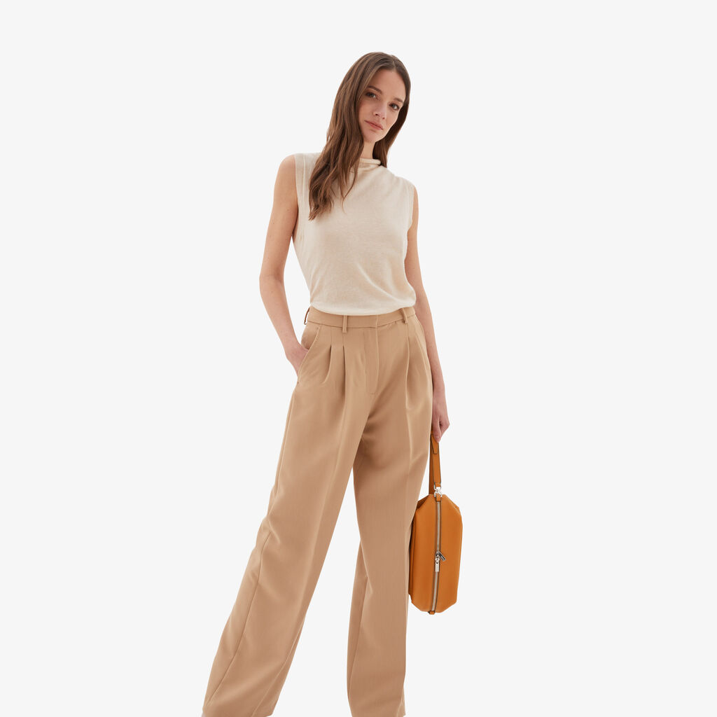 Valextra Borsa Origami da Donna in Pelle Marrone di Lusso | Valextra Novità