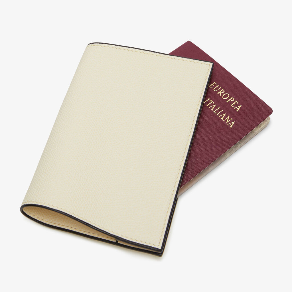 Valextra Porta passaporto da Donna in Pelle Bianca di Lusso | Valextra Offerte