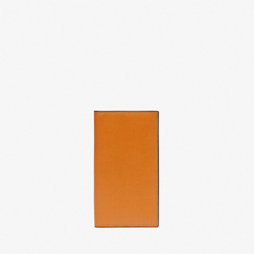Valextra Portafoglio Bifold con tasche in Pelle Marrone | Valextra