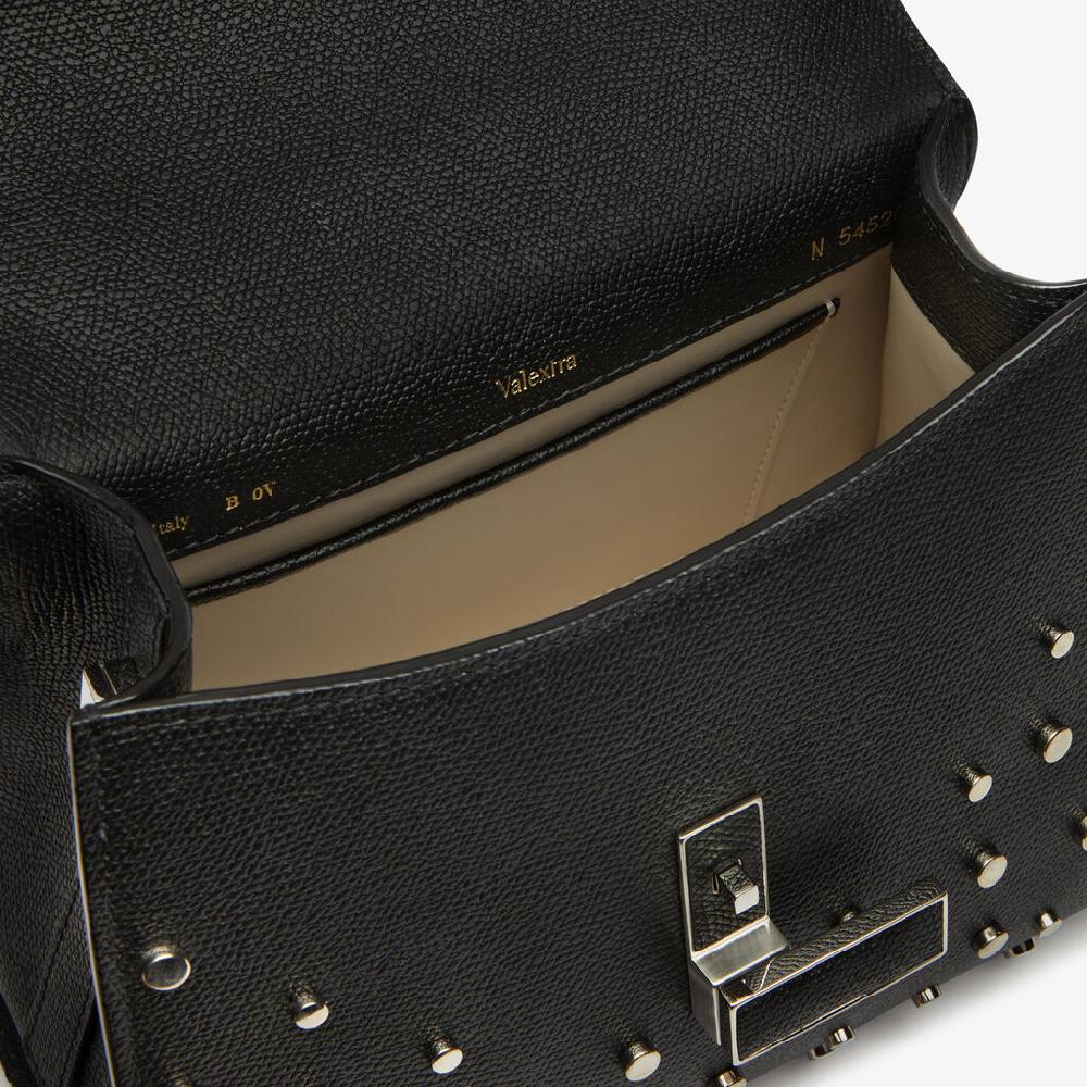 Valextra Borsa a mano da Donna Mini Nera di Lusso | Valextra Iside Promozione