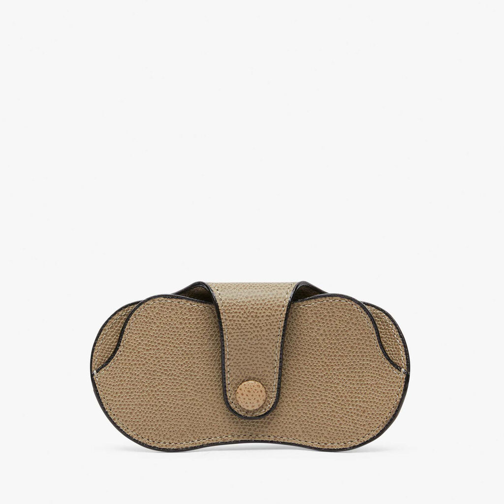 Valextra Custodia occhiali in Pelle Marrone Tortora | Valextra Fino Al -60%