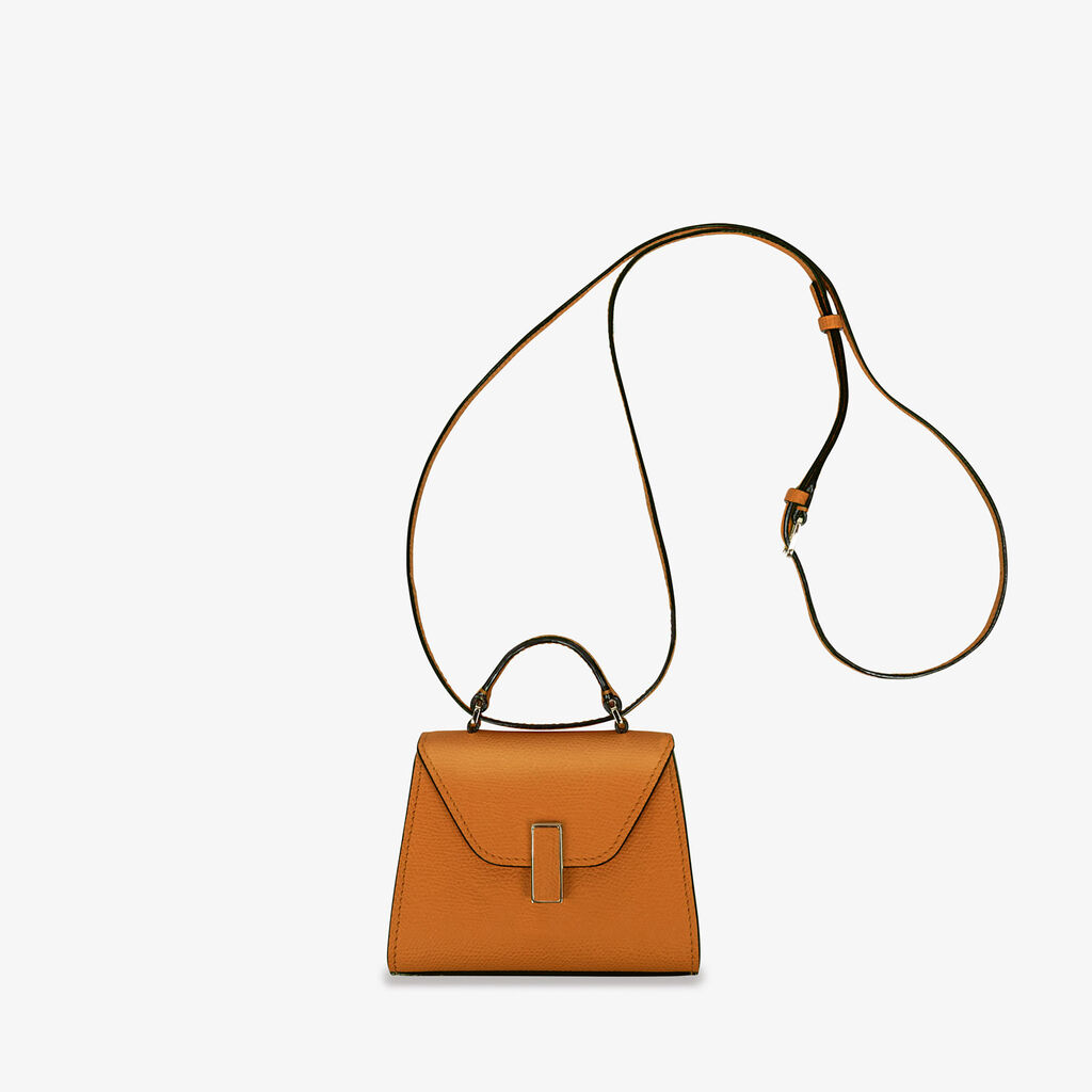 Valextra Borsa cintura in Pelle Marrone con tracolla | Valextra Iside 2025