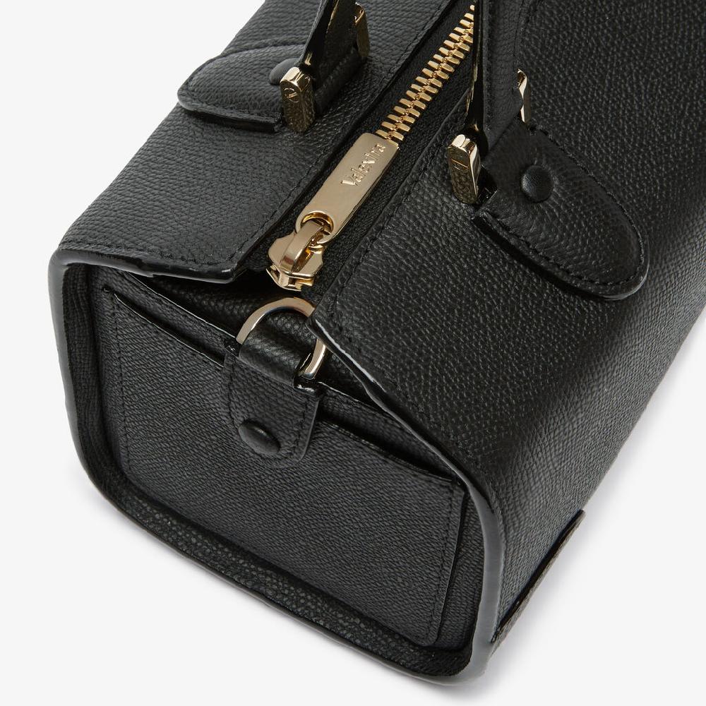Valextra Borsa bauletto Mini elegante in Pelle Nera | Valextra Babila Sconto