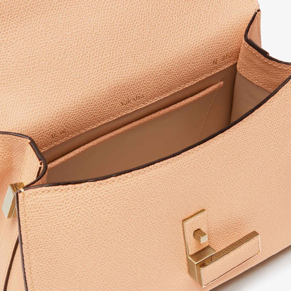 Valextra Borsa a mano Mini in Pelle Rosa Cipria | Valextra Iside Saldi