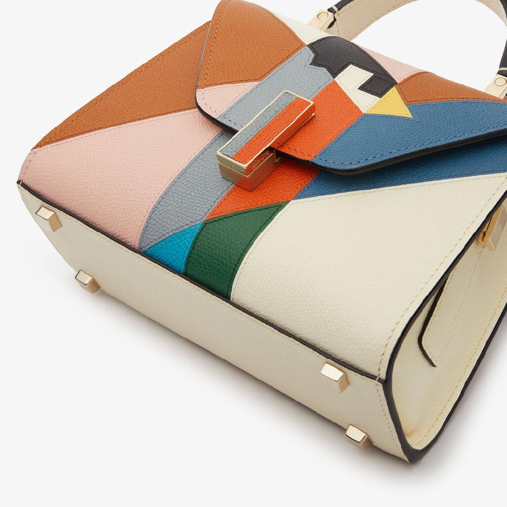 Valextra Borsa a mano da Donna di Lusso in Pelle Multicolore | Valextra Iside Ultimo giorno