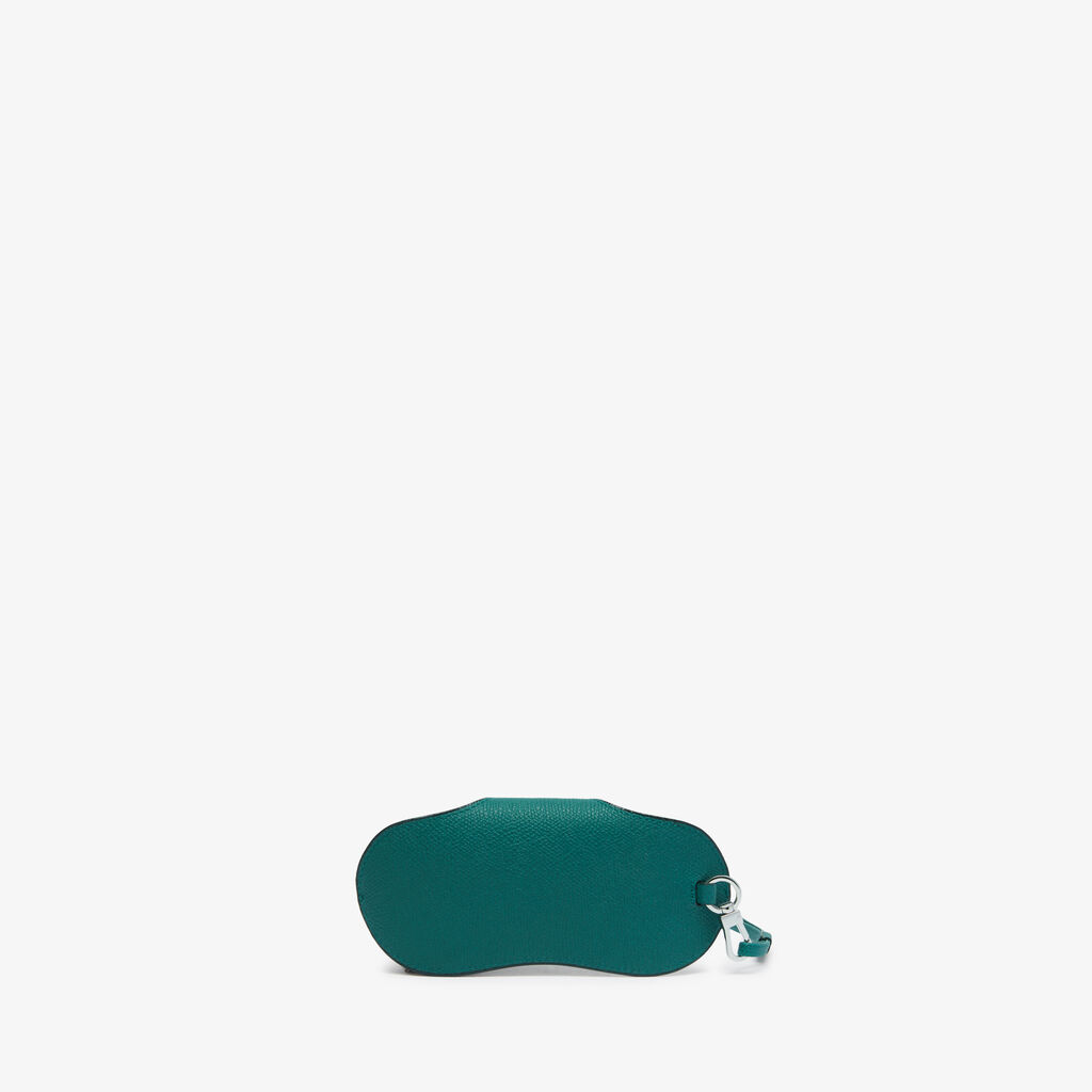 Valextra Porta occhiali a tracolla di Lusso in Pelle Verde Scura | Valextra Fino al 65% di sconto