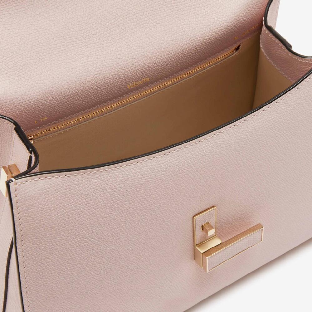 Valextra Borsa a mano Media in Pelle Rosa Chiara | Valextra Iside Solo un giorno rimasto
