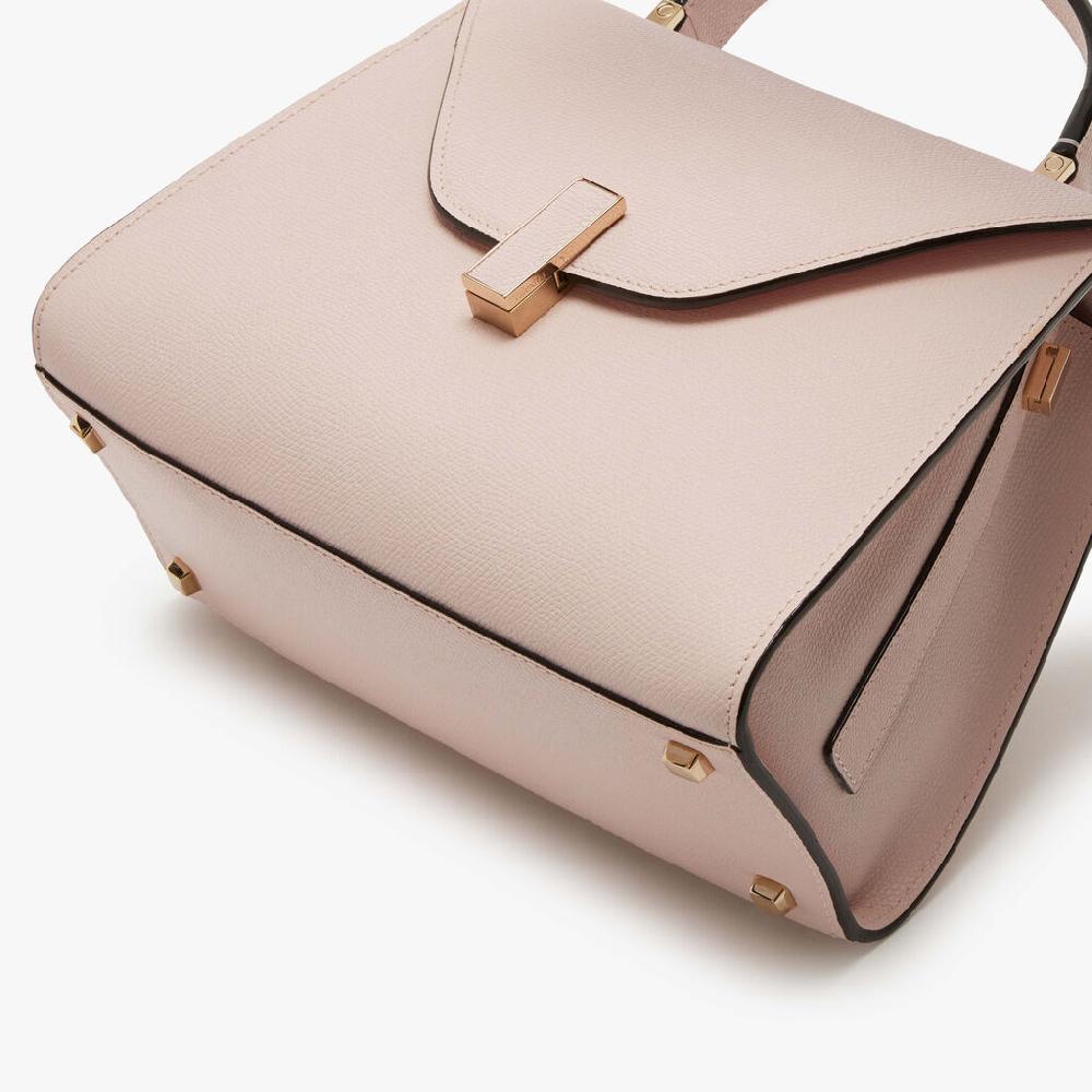 Valextra Borsa a mano Media in Pelle Rosa Chiara | Valextra Iside Solo un giorno rimasto