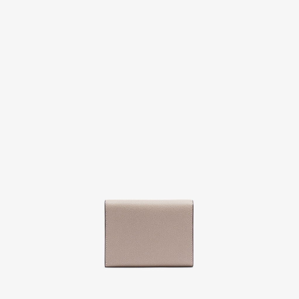 Valextra Portafoglio piccolo da Donna in Pelle Rosa Nude | Valextra Iside Black Friday Prezzi