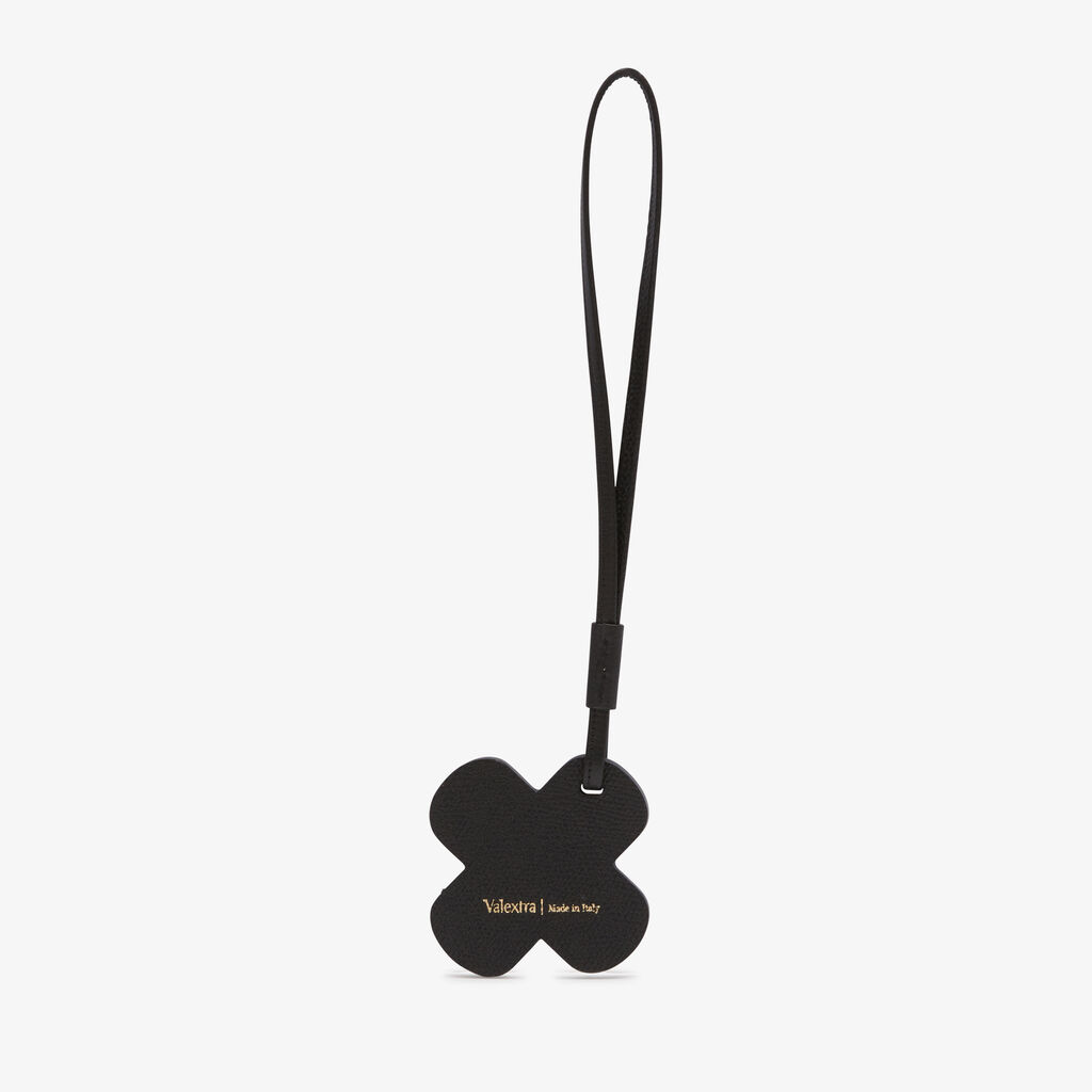 Valextra Charm per borsa Cerotto in Pelle Bianca e Nera | Valextra Duty-free