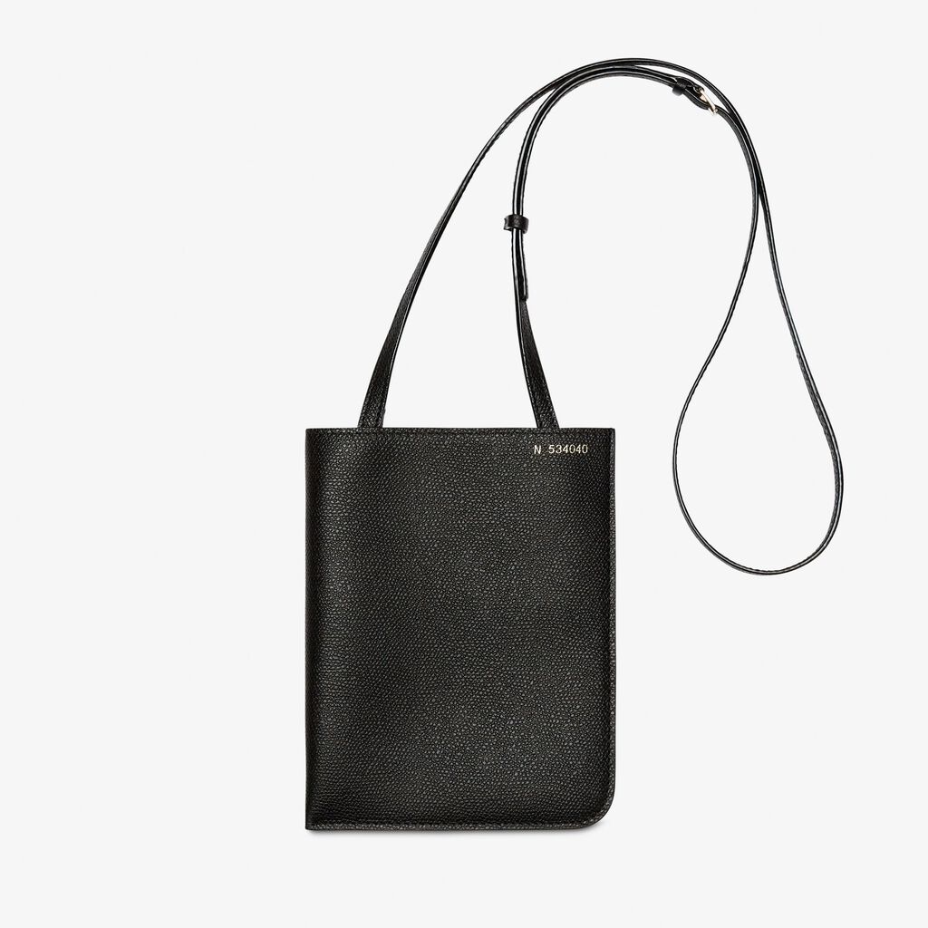 Valextra Portafoglio grande in Pelle Nera | Valextra Soft Offerta