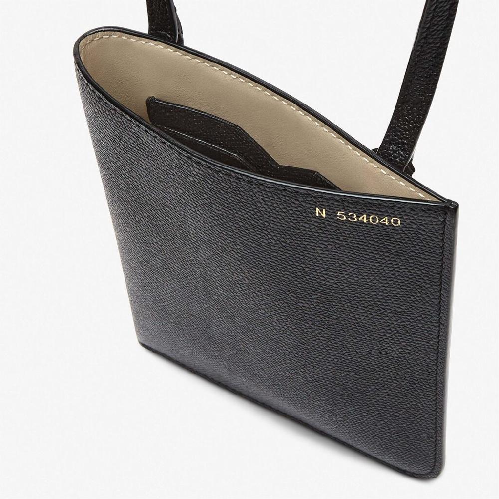 Valextra Portafoglio grande in Pelle Nera | Valextra Soft Offerta