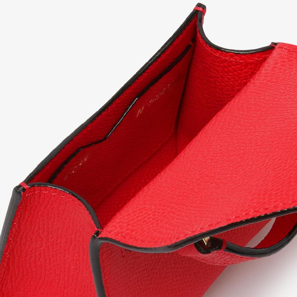 Valextra Borsa cintura da Donna in Pelle Rossa cremisi | Valextra Iside Spedizione gratuita