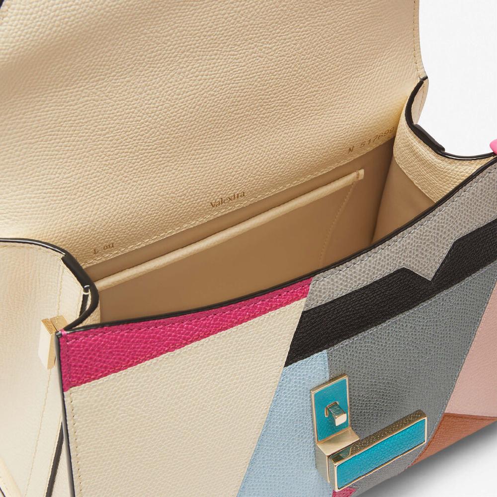 Valextra Borsa a mano da Donna Mini in Pelle Multicolore | Valextra Iside Liquidazione