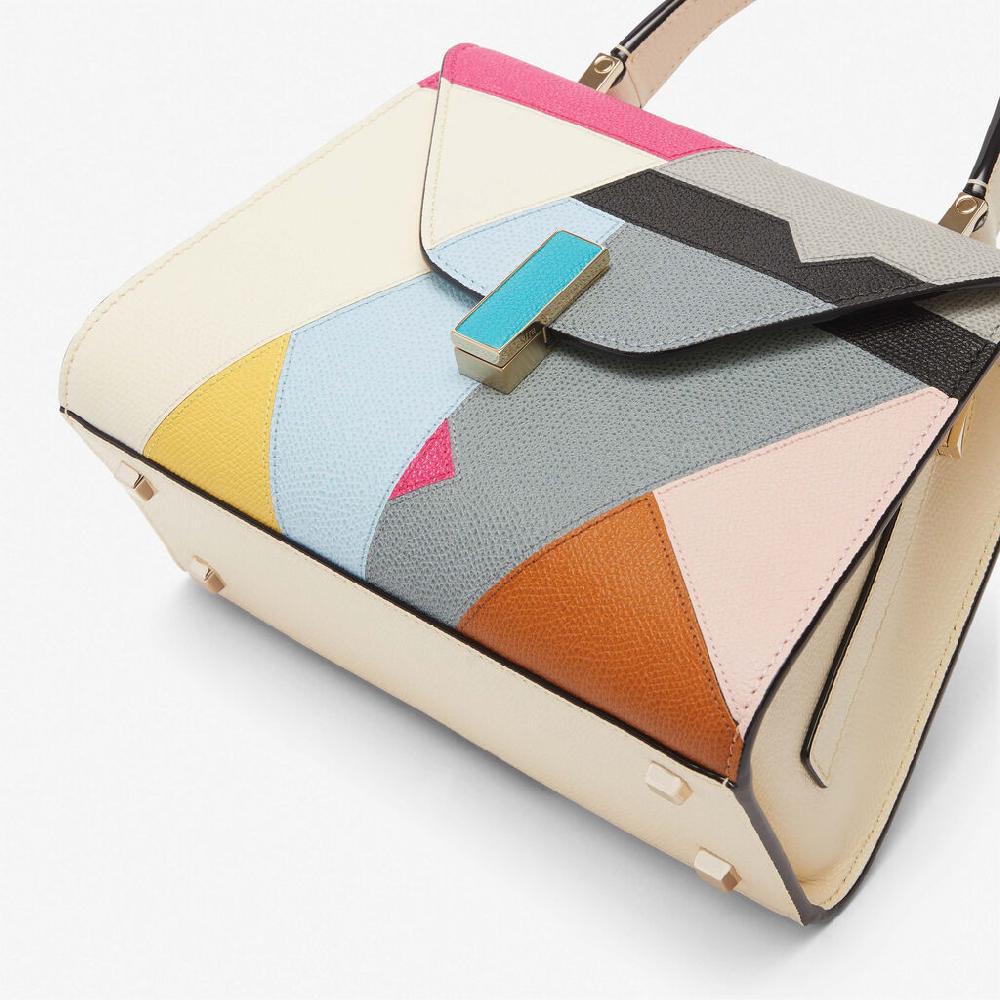 Valextra Borsa a mano da Donna Mini in Pelle Multicolore | Valextra Iside Liquidazione