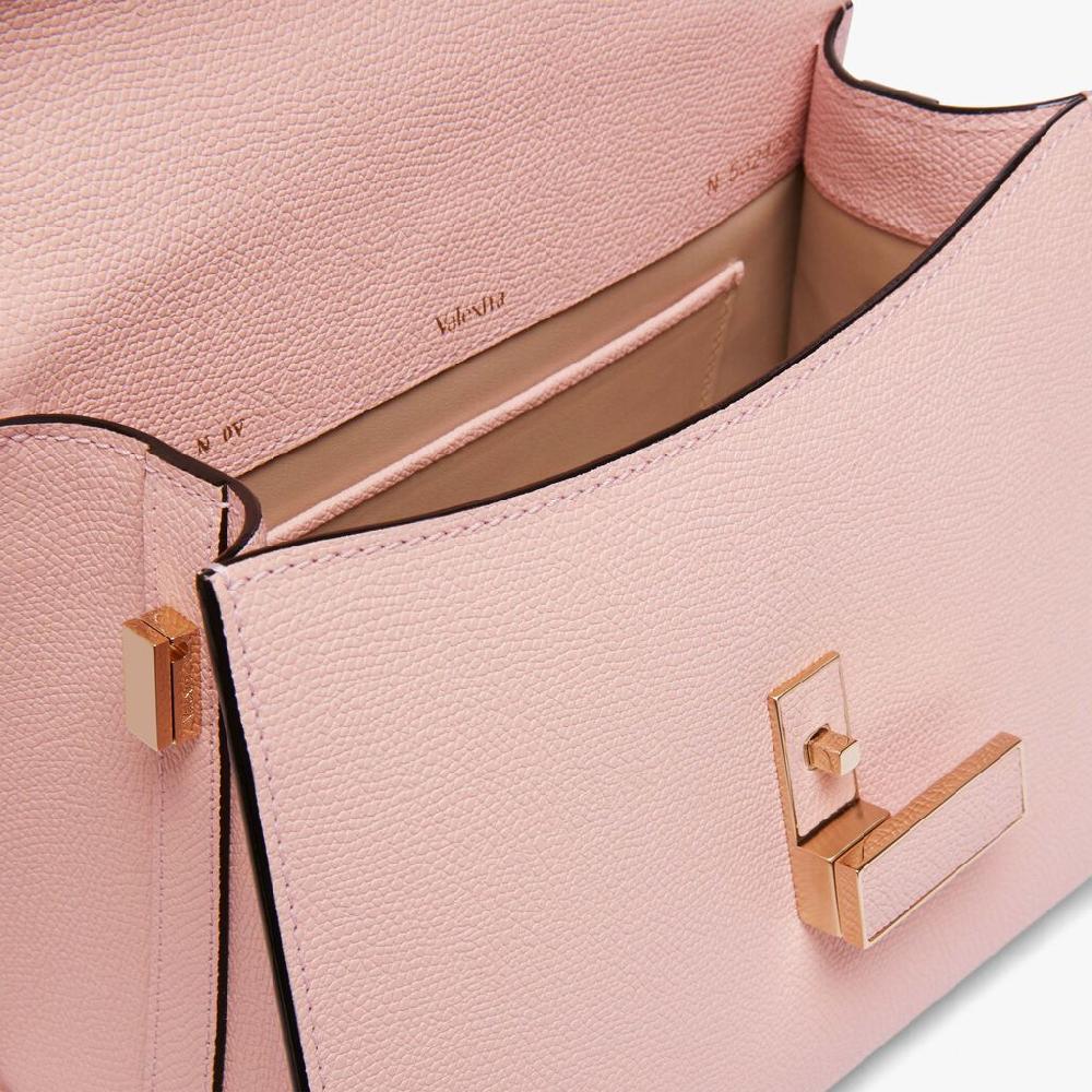 Valextra Borsa a mano Mini in Pelle Rosa | Valextra Iside Sconti VIP