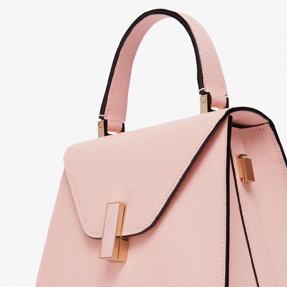Valextra Borsa a mano Mini in Pelle Rosa | Valextra Iside Sconti VIP