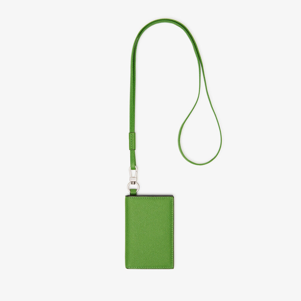 Valextra Porta carte con laccio da Donna in Pelle Verde | Valextra Fino al 60% di sconto