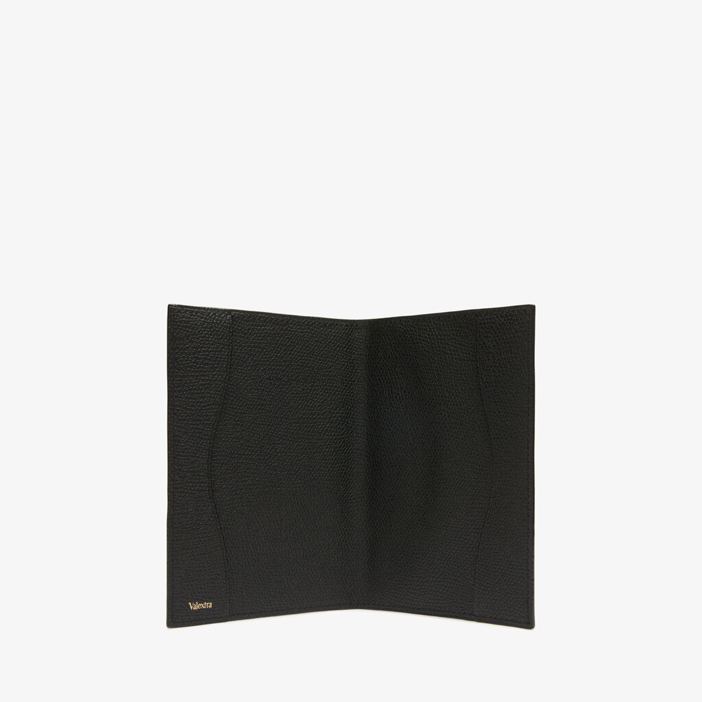 Valextra Porta passaporto elegante in Pelle Nera di Lusso | Valextra Fino al 65% di sconto