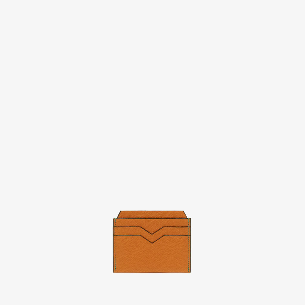Valextra Portatessere e carte di credito in Pelle Marrone | Valextra 50% di sconto con spedizione gratuita