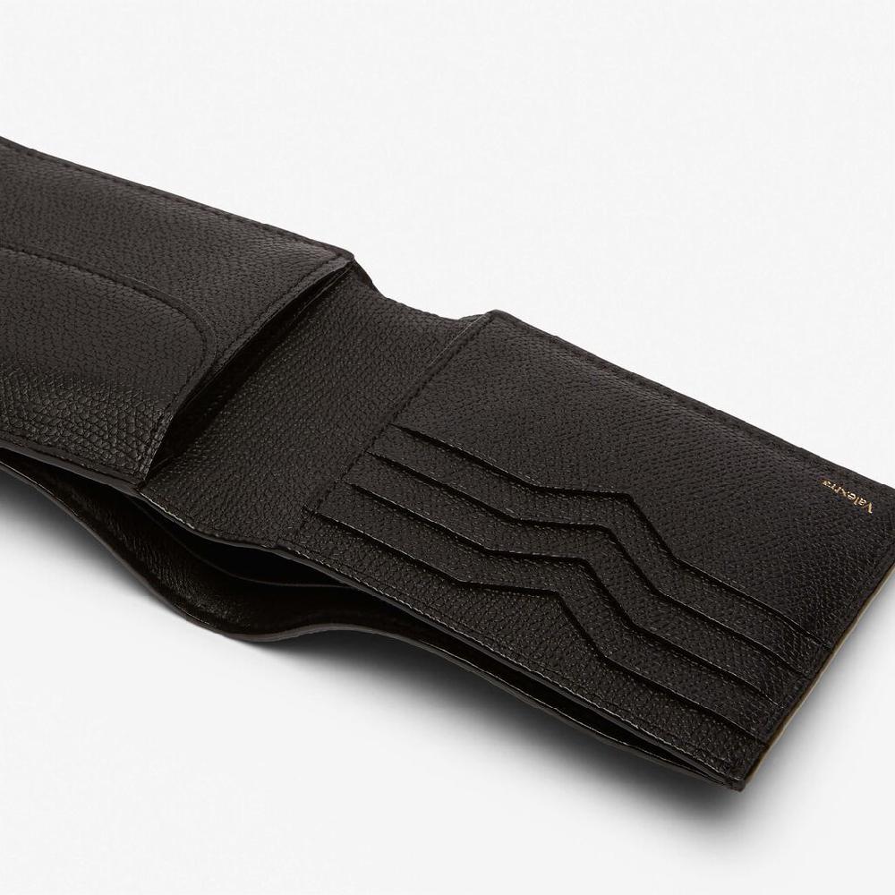 Valextra Portafoglio con portacarte in Pelle Nera | Valextra 50% di sconto per tempo limitato