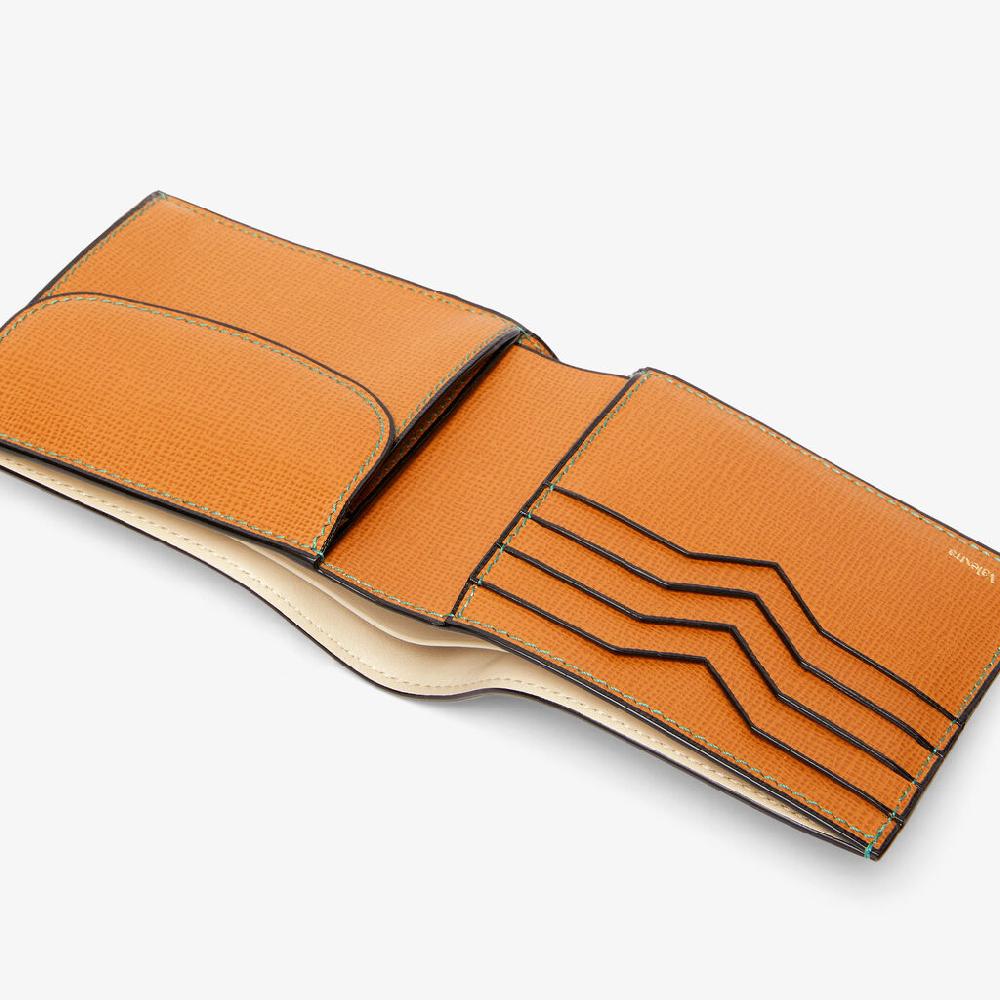 Valextra Portafoglio versatile Bifold in Pelle Marrone | Valextra Sconti questo mese
